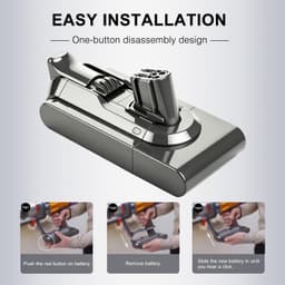 Vervangende Batterij voor Dyson V12 Vacuum Cleaner — thumbnail 2