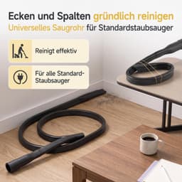 Platte zuigmond - 60,5 cm - Universeel 32 mm — thumbnail 2