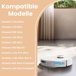 Solidchoice- Hoofdborstel Verstrikkingsvrij - Stofzuiger Borstel voor Dreame L10s Ultra Gen 2/3 - Mova E30/P50/E40 Ultra - TriCut Borstel - Accessoires - Gemakkelijk te Installeren - Stofzuigerborstel — thumbnail 4