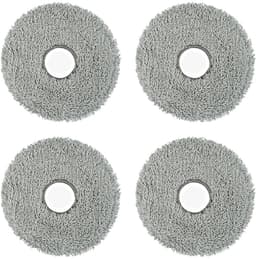 Dailygoods- Dweilpads 4 Stuks - Vervangende Dweildoeken - Geschikt voor Dreame X50/X40/X30/L10s Pro - Microvezel - Hoogwaardige Kwaliteit — thumbnail 1