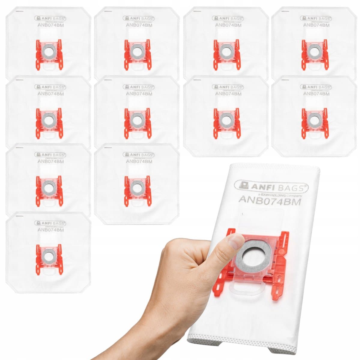 AreoSe - Stofzuigerzakken voor Bosch typ G ALL bbz41fgall serie 2 4 6 x - 12 stuks — afbeelding 1