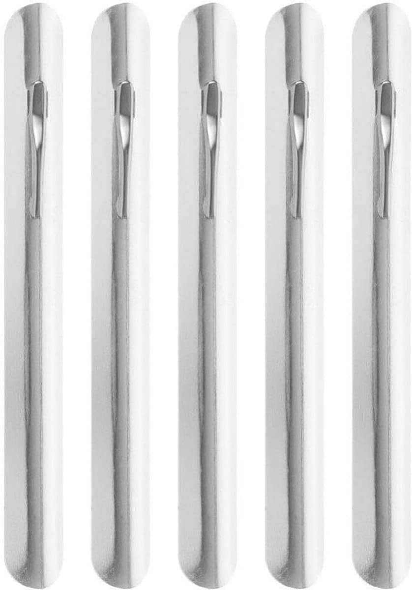 Tafel Kruimel Veeger - Broodkruimel Schraper - Tafels Schoonmaken - Roestvrij Staal Constructie - 15 cm - Zilver — afbeelding 1
