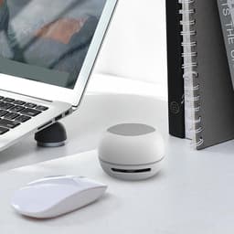Bureaustofzuiger - Mini Stofzuiger Tafelreiniger - Bureau Schoonmaken - USB Oplaadbaar - 8.7L x 8.6W x 8.4H cm - Wit — thumbnail 3
