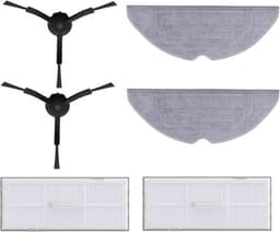 Roborock Originele Robotstofzuiger Onderdelen-Accessoires Kit-Voor Roborock S8/S8+/S7 Max Ultra-Wasbare Filter2, Dweildoek2, Zijborstel*2 — thumbnail 1