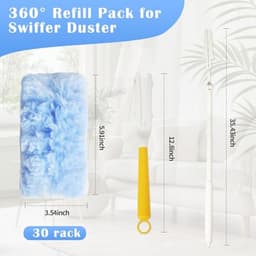 Stofmagneet Vullingspakket 32 Stuks - 360° Rotatie - Microfiber voor Dierhaar en Allergenen — thumbnail 5