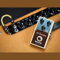 NUX Reissue Series analog overdrive effect pedaal true bypass 59 BASSGUY — thumbnail 3