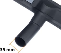 Rosfix Zuigmond Vervanging - Universeel Schakelbaar voor Vloer en Tapijt - 35 mm, Water en Droog - Geschikt voor Kärcher, Parkside — thumbnail 3