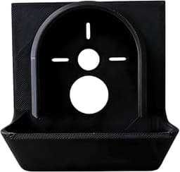 Muur Boren Stofvanger - Gereedschap Beschermer - Schoon Werkgebied - Hoge Stofafvang - 9x8x4cm - Zwart — thumbnail 1