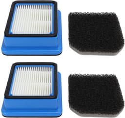 Dailygoody - Stofzuiger Filter Vervanging - Hoog rendement - Geschikt voor Q6 Q7 Q8 WQ61 WQ71 WQ81 - 2 Stuks - Filter en schijffilter — thumbnail 1