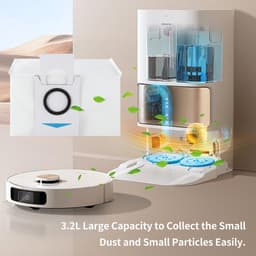 12 stuks stofzak accessoires, grote capaciteit stofzuigerzak reserveonderdelen, geschikt voor Ecovacs Deebot X1 Omni & X1 e Omni robot zuigstation — thumbnail 3