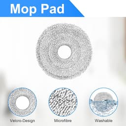15-delige Accessoireset - Geschikt voor Dreame X40 Ultra, X40 Pro, S30 Pro Ultra & L40 Ultra - Complete Onderhoudskit - Inclusief Hoofdborstel, HEPA-Filters, Zijborstels, Dweilen & Stofzakken - Robotstofzuiger Reserveonderdelen — thumbnail 4