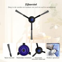 27-Pack Vervangende Accessoires voor ECOVACS DEEBOT T30S/T30S PRO/T30S AI Robotstofzuiger, 1 Hoofdborstel 6 Zijborstels 4 Hepa-filters 6 Stofzakken 8 Dweilpads 2 Reinigingsborstels — thumbnail 1