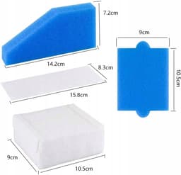 AreoSe - HEPA-filter voor THOMAS AQUA + PET & FAMILY - 15 stuks — thumbnail 2