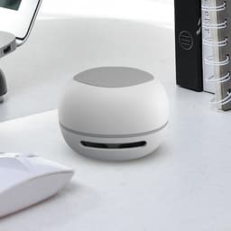 Bureaustofzuiger - Mini Stofzuiger Tafelreiniger - Bureau Schoonmaken - USB Oplaadbaar - 8.7L x 8.6W x 8.4H cm - Wit — thumbnail 4