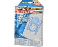 Kleenair Microfibre stofzuigerzakken - extra sterk - 4 stuks + filter