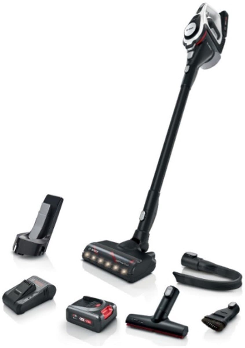 Bosch - Unlimited 8 - BBS8214 - Steelstofzuiger - Wit — afbeelding 1