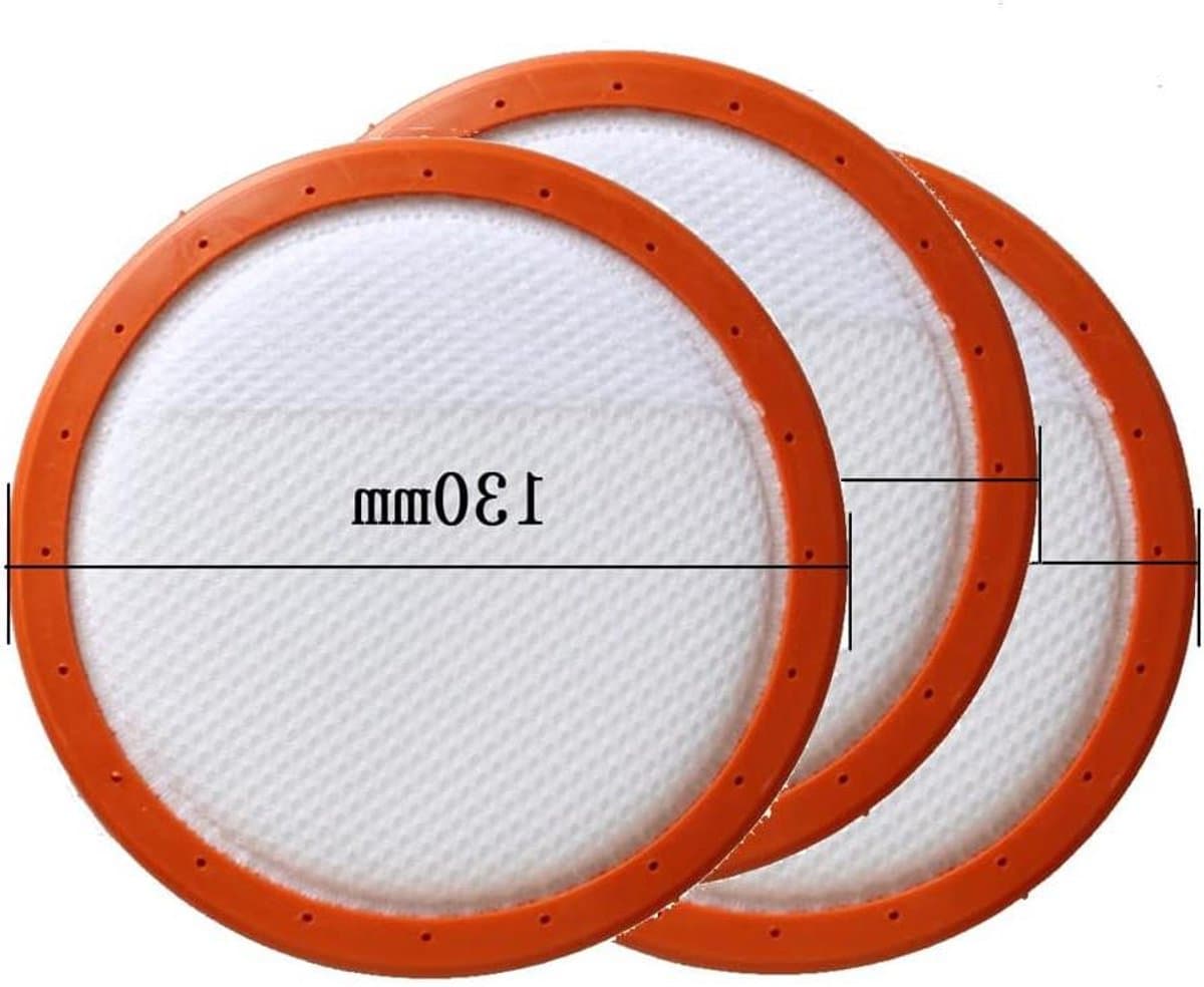 Ronte - Vervangende wasbare stofzuigerfilter voor Midea C3-L148B C3-L143B VC14A1-VC - HEPA-filter - Katoenen HV-filter - 146/130 mm - Duurzaam en efficiënt - Stofzuigeraccessoire — afbeelding 1