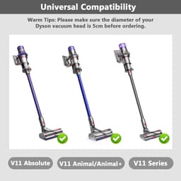 Borstel vervanging - Compatibel met Dyson V11 snoerloze stofzuiger - Reserveonderdelen borstelrol en borstelbalk — thumbnail 3