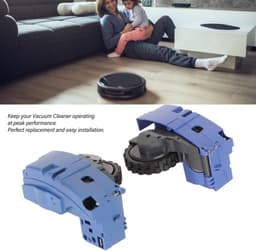 Dailygoods- Wielmodule Duurzaam - Aandrijfwielmodule - Links/Rechts - Compatibel met Roomba 500/600/700/800/900 Serie - Antislip Eigenschappen - Eenvoudig te Installeren - Stofzuigerwielen — thumbnail 3