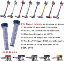 Geschikt voor Vervangingsfilters Geschikt voor Dyson V6, V7 en V8 stofzuigers — thumbnail 2