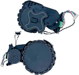 Robot Stofzuiger Wielen - Reserveonderdelen Set - Stille Navigatie - Nauwkeurige Pasvorm - 2 Stuks - Zwart — thumbnail 4
