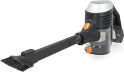 Nedis - Draadloze Steelstofzuiger - 130W - HEPA - LED Borstel - Oranje/Zwart — thumbnail 2