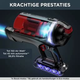Rowenta X-Force Flex 12.60 RH98A8 - Steelstofzuiger - Draadloos - Ideaal voor huisdiereigenaren - Krachtige 150 Airwatt - 45 min. gebruikstijd - Flexibele Buis - LED verlichting zuigmond — thumbnail 5