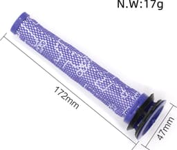 JGR Filter set voor Dyson V6 Steelstofzuiger - Voor Filter & Motor Filter - 1x Pre en Post Filter – Wasbaar — thumbnail 4