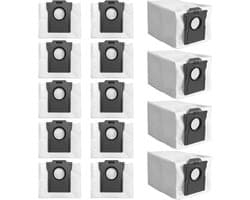 Set van 14 stofzuigerzakken geschikt voor Dreame X40 - X50 Ultra Complete - geschikt voor L10s Plus