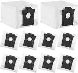 10 stofzakken geschikt voor Dreame L40 X40 X50 Ultra Complete/D10 Plus Gen 2 - stofzuiger accessoires — thumbnail 1