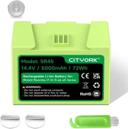 Stofzuigeraccu - 14,4 V - 5000 mAh - voor iRobot Roomba — thumbnail 1