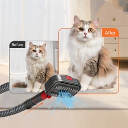 Zelfreinigende Honden- en Kattenborstel - 2-in-1 Trimborstel — thumbnail 5