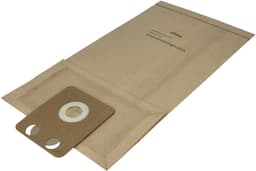 vhbw 30 stuks stofzakken, compatibel met Nilfisk VP700, VP500 en VP400 stofzuigers – 45,3 cm x 22,7 cm, bruin — thumbnail 1
