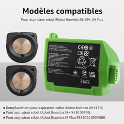 5200mAh Accu voor iRobot Roomba S9 — thumbnail 3