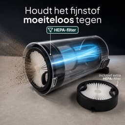 Steelstofzuiger Deluxe Zwart — thumbnail 5