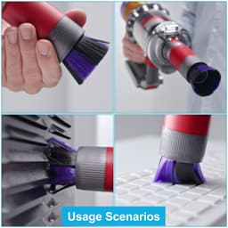 Stofborstel voor Dyson - Antistatisch - Effectieve Stofverwijdering - Robuuste Constructie - Geschikt voor V8/V10/V11/V12/V15 - Hoogwaardige Materialen - Stofzuigerborstel — thumbnail 5