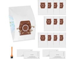 Set van 12 CO-stofzakken - geschikt voor Miele Pure CO-stofzuigers - voor Guard M1 S8380 Flex Parquet Silence Performance Cat & Dog-serie - voor Miele TU Guard S1 L1 M1 /CO