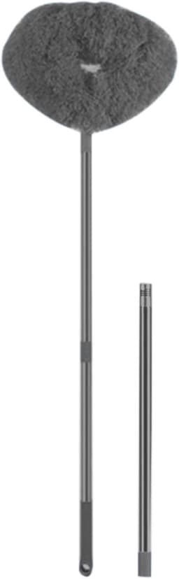 Plafondventilatorreiniger - Stofdoek verlengstang - Stof verwijderen - Flexibele borstelkop - Verstelbaar 33-102 cm - Grijs — thumbnail 1