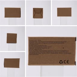 Mini Borstels - Stofborstels - Stofzuigeronderhoud - Tweelaagse stijve borstelharen - 4 stuks 32 mm - Zwart — thumbnail 2
