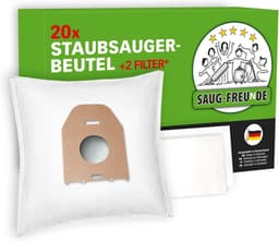 SAUG-FREUnDE I 20 stofzuigerzakken geschikt voor Phillips Vilall HR6371, V 377, Marathon T300, T350, Classique TCX - ShopVlot — thumbnail 4