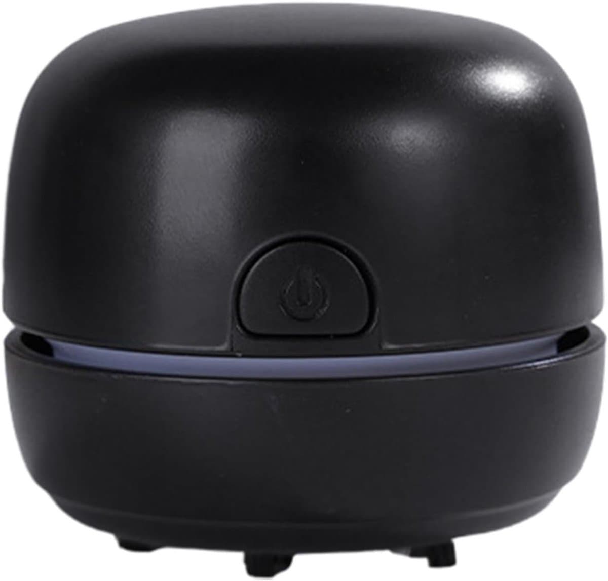 Mini bureaustofzuiger, sterke zuigkracht en laag geluidsniveau, compact tafelstofzuiger voor bureau, keuken, gameroom, school en studentenkamer（Zwart） — afbeelding 1