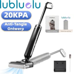 Lubluelu T9 nat- en droogzuiger - 180° ultradunne liggende stand - 20Kpa Draadloze Nat- en droogzuiger met zelfreinigend systeem – LCD-scherm - Alles-in-één vloerreiniger - Geschikt voor Harde vloer — thumbnail 1
