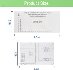 Filterset geschikt voor Miele Stofzuiger – 4x AirClean Filter + 4x Motorfilter – Complete C1 C2 C3, Compact C1 C2, Classic C1 – incl. 2 Reinigingsborstels — thumbnail 4