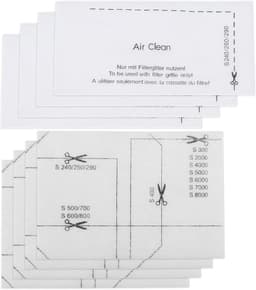 Filterset geschikt voor Miele Stofzuiger – 4x AirClean Filter + 4x Motorfilter – Complete C1 C2 C3, Compact C1 C2, Classic C1 – incl. 2 Reinigingsborstels — thumbnail 2
