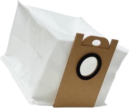 Stofzuigerzakken - Reservezakken Vliesstof - Robotstofzuiger Onderhoud - Geavanceerd Filtersysteem - 5 Stuks - Wit — thumbnail 2