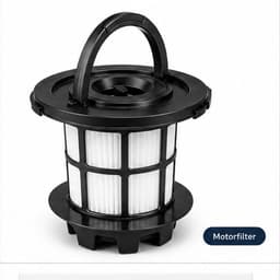 SQOON® filterset geschikt voor Bosch Relaxx'x ProSilence stofzuiger - Gelijk aan 00708278 - cilinderfilter vervanging — thumbnail 4