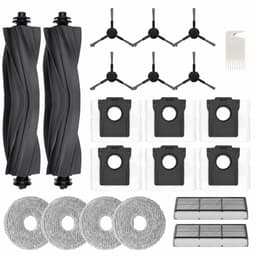 Accessoireset geschikt voor Dreame L10s Ultra Gen 2 / L10s Pro Ultra Heat / X30 Ultra / Mova E30 Ultra, met hoofdborstels, stofzakken, dweildoeken, zijborstels en filters — thumbnail 1