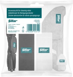 Sillar, set accessoires voor stofzuiger, vervangingsonderdelen, geschikt voor XIAOMI Viomi S9, 2 filters voor stofzuiger + 2 zijborstels, borstel/roterende rol + microvezelmop + reinigingsborstel, 6 stuks — thumbnail 4