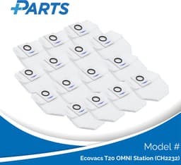 Ecovacs T20 OMNI Station (CH2232) Stofzakken (15 Stuks, Plus.Parts® alternatief voor D-DB03-0003) — thumbnail 1