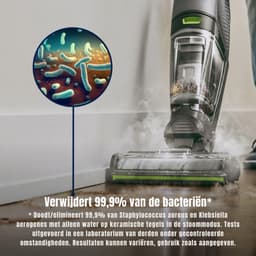 MMP® Steelstofzuiger met snoer - Steelstofzuiger - Stofzuiger - Grijs - ‎25cm x 27cm x 112cm — thumbnail 3